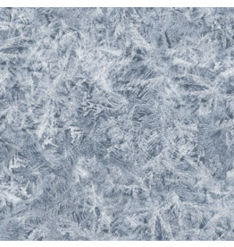 Marcus Fabrics Bentley's Snowflakes -- Ice Crystal Blue