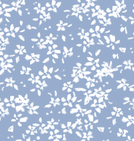 Camelot Fabrics Scattered Petals - Periwinkle