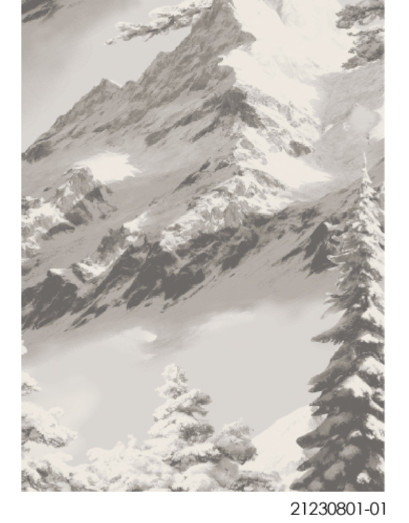 Camelot Fabrics Misty Mountain Soft Grey