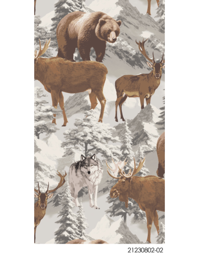 Camelot Fabrics Misty Mountain Majestic Beast