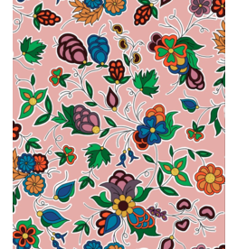 Family Blooms - Metallic Allover - Cheyenne TM-0003M