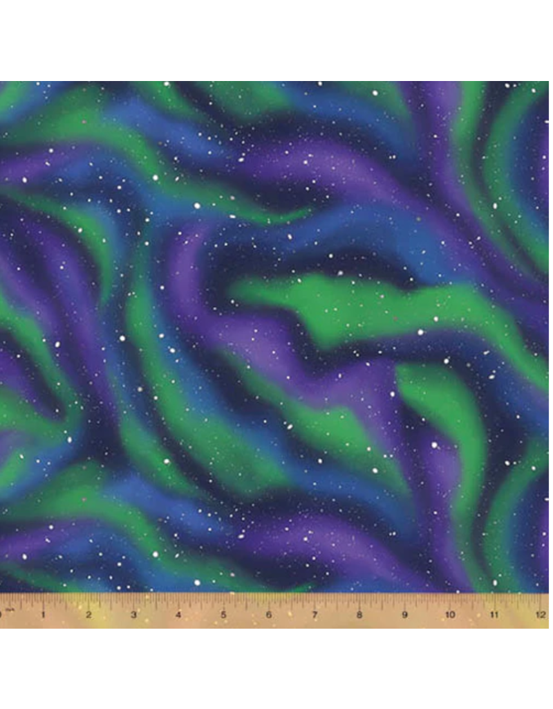 Northern Lights- Skies Wideback