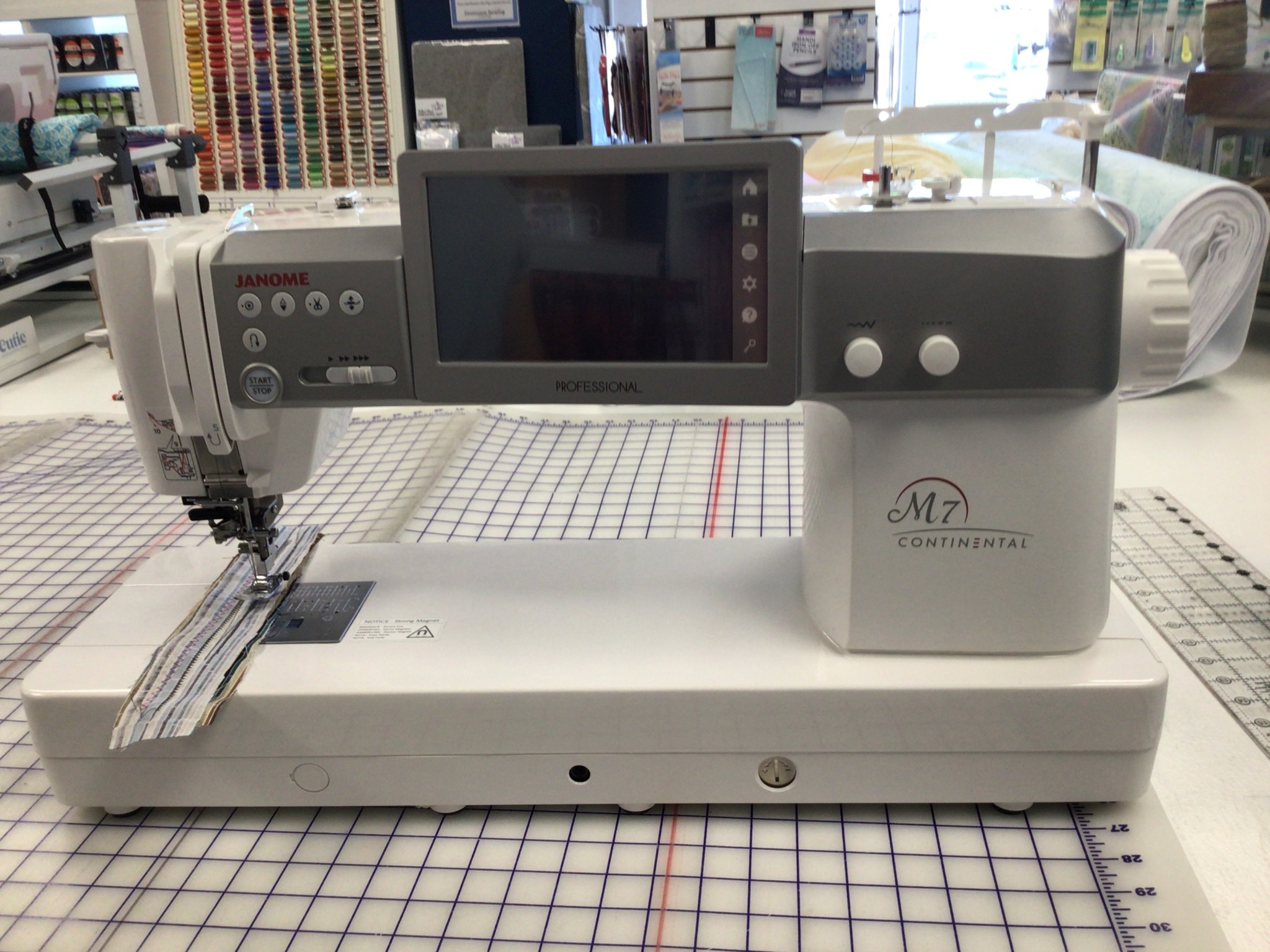 Preowned Janome M7 Continental Dominion Sewing Centre & Studio