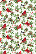 Northcott Yuletide Traditions - Birds  DP26107-10