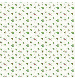 Northcott Yuletide Traditions - Holly Mini  DP26111-10