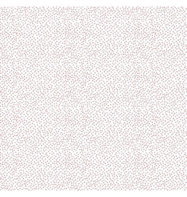 Timeless Treasures Redwork Dots  White CD3105