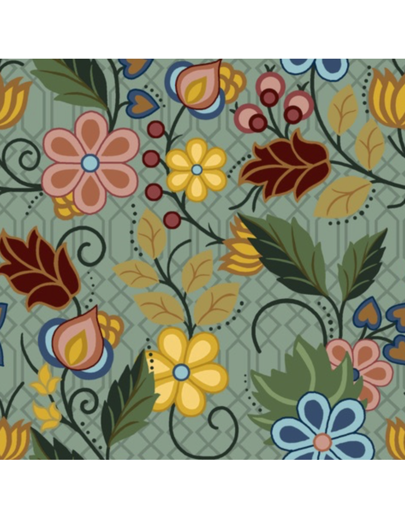 Native Floral - Mint SG-0004