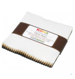 Kona Cotton Neutrals Palette - Charm Pack