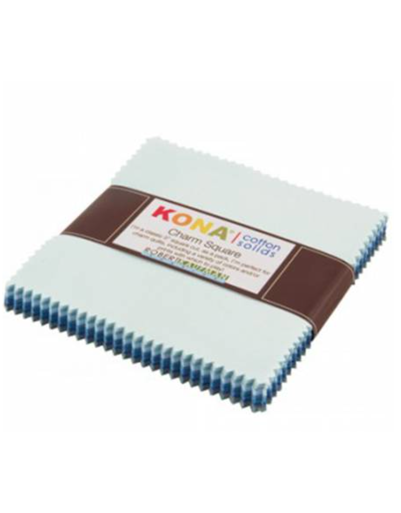 Kona Cotton Overcast- Charm Pack