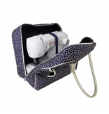 Sewing Machine Carry Tote Plum Confetti