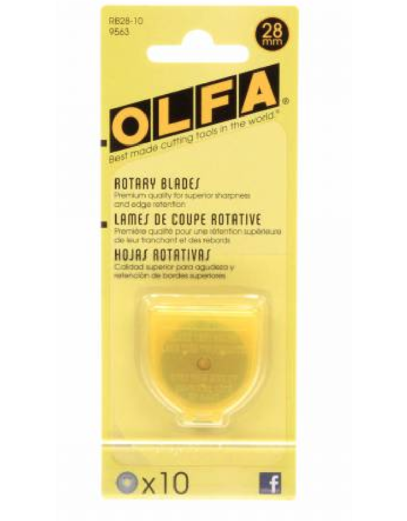 OLFA 28mm 10 pc Rotary Blades
