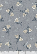 Marcus Fabrics Nouveau Tipsy Tulips - Gray