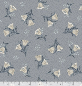 Marcus Fabrics Nouveau Tipsy Tulips - Gray