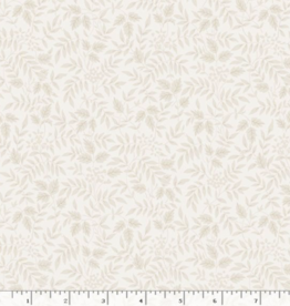 Marcus Fabrics Nouveau Leaf Sprigs - Cream