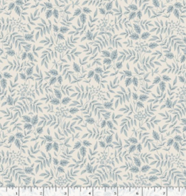 Marcus Fabrics Nouveau Leaf Sprigs - Sky