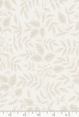 Marcus Fabrics Nouveau Leaf Sprigs Wide Backing - Cream