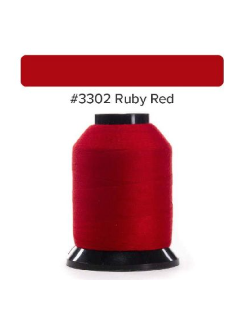 Finesse  Quilting Thread - 3302 Ruby Red