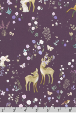 Robert Kaufman Deer Wilds - Plum 22714