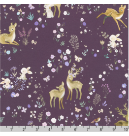 Robert Kaufman Deer Wilds - Plum 22714
