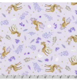Robert Kaufman Deer Wilds - Lavender 22717-23
