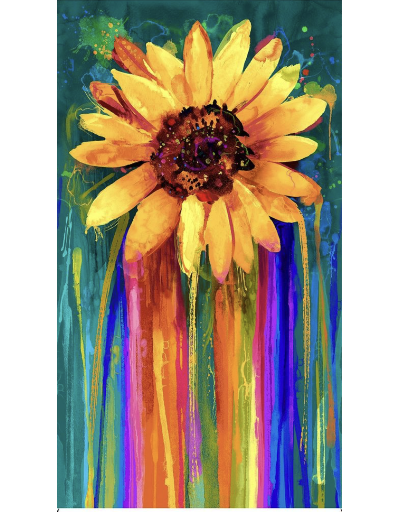 Timeless Treasures Sundance SunFlower Panel