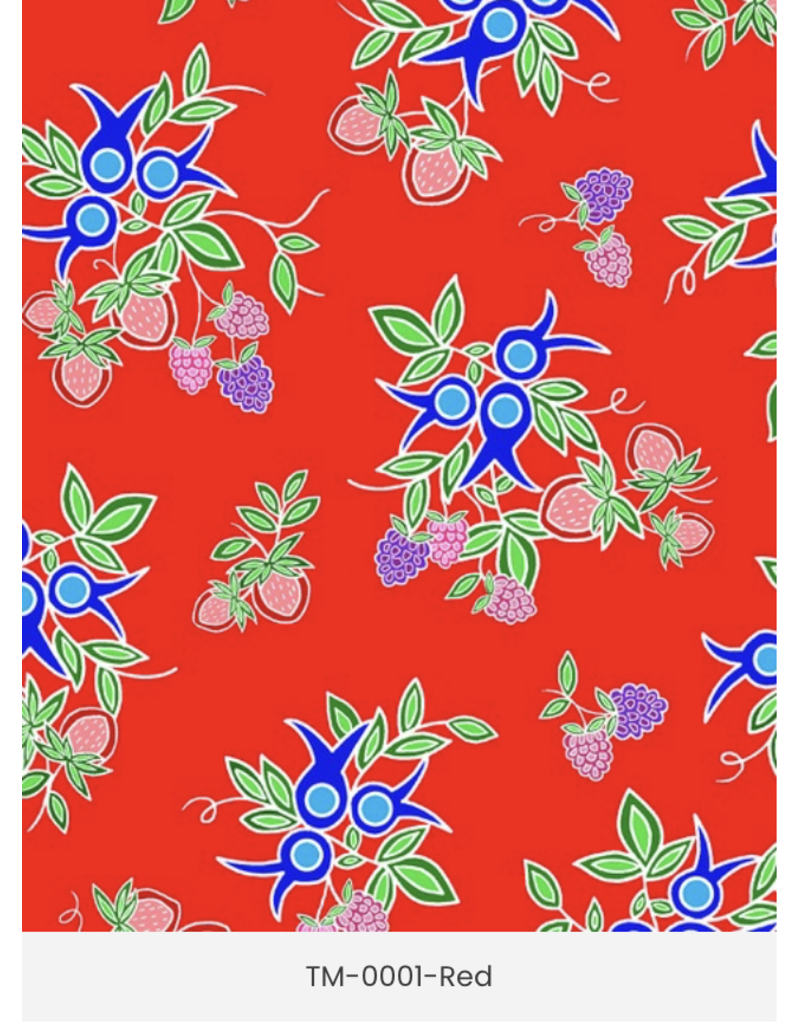 Tamara Malcolm 13 Moons Berry Fast - Red TM-0001