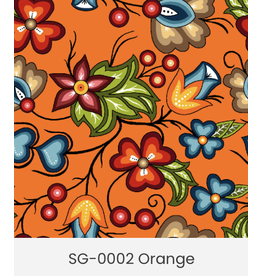Native Floral 2 - Orange - SG0002