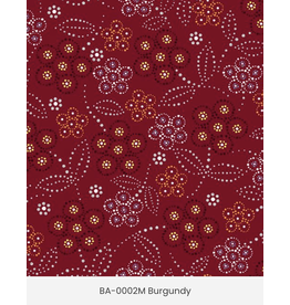 Full Moon Rising Burgundy - BA-0002M