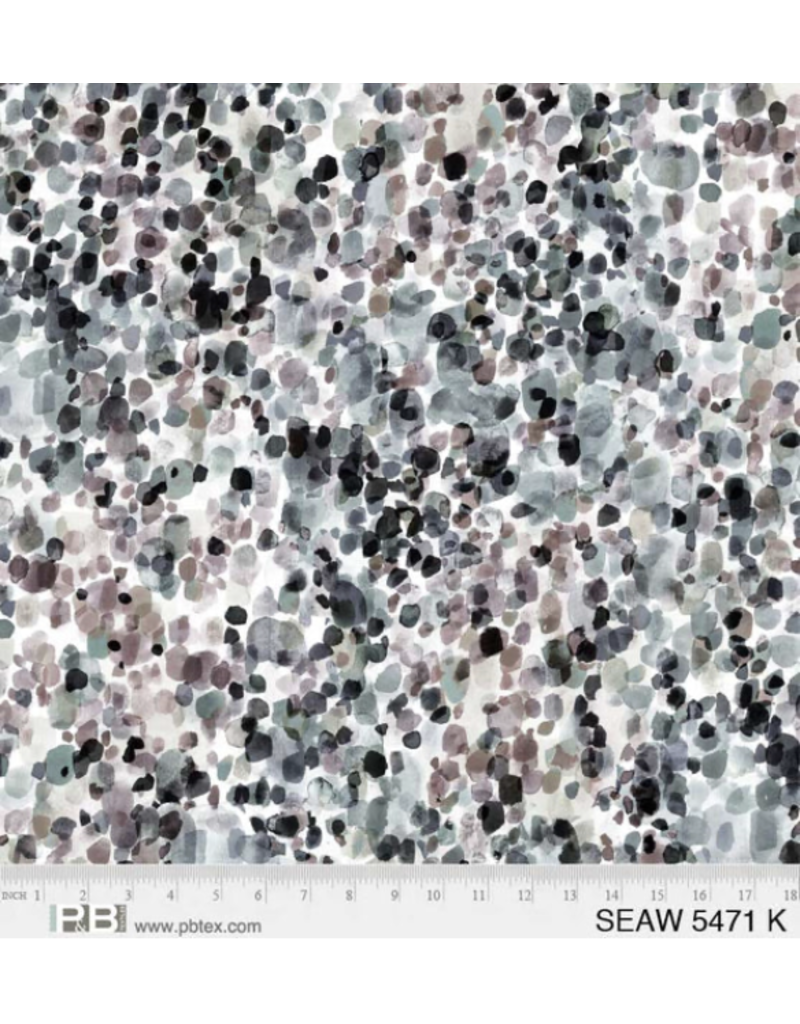 P&B Textiles Layered Sea Glass Wide Backing