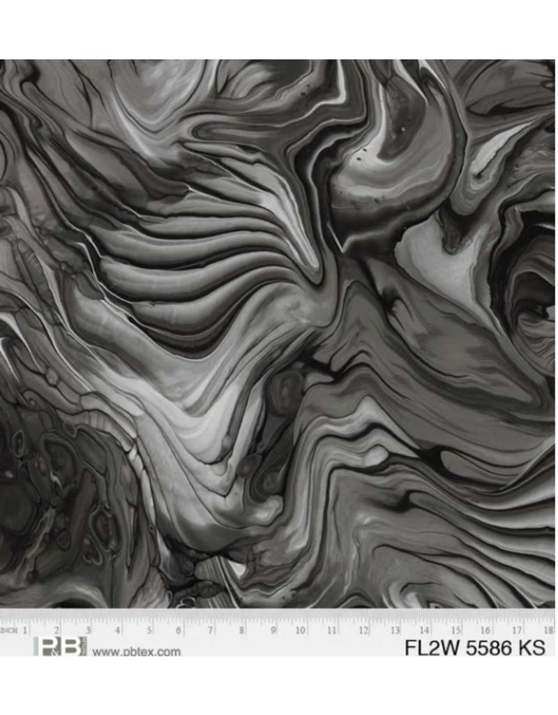 P&B Textiles Fluidity in Motion Wide Backing 5586KS