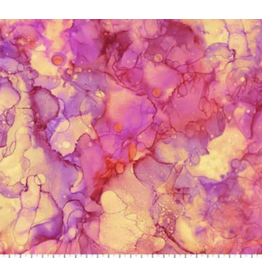 Northcott Fluidity - Hibiscus  - DP27234-27