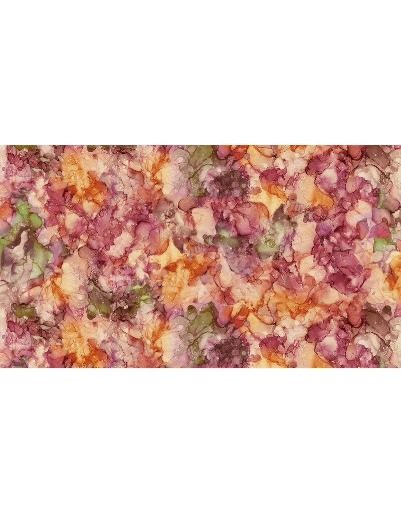 Northcott Fluidity - Dried Flowers - DP27234-33