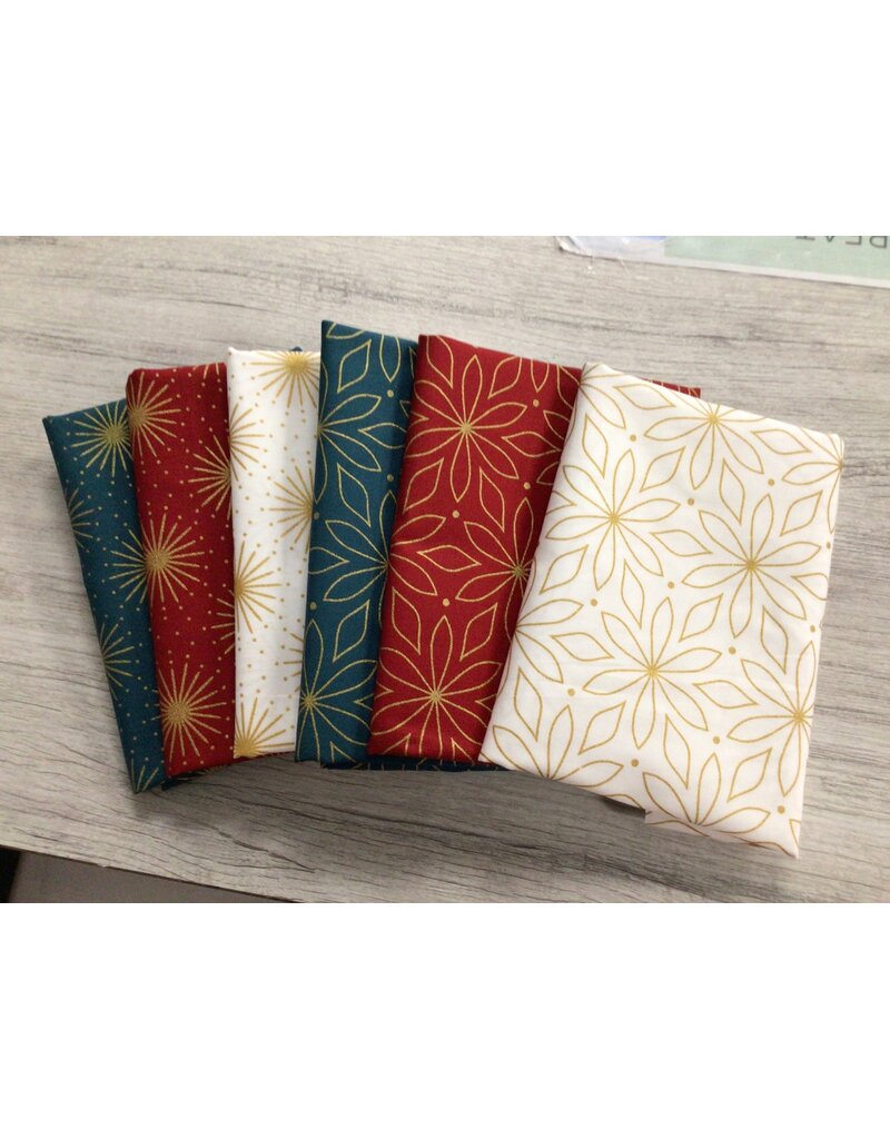 shimmer Sparkle Fat Quarter Bundle (6)