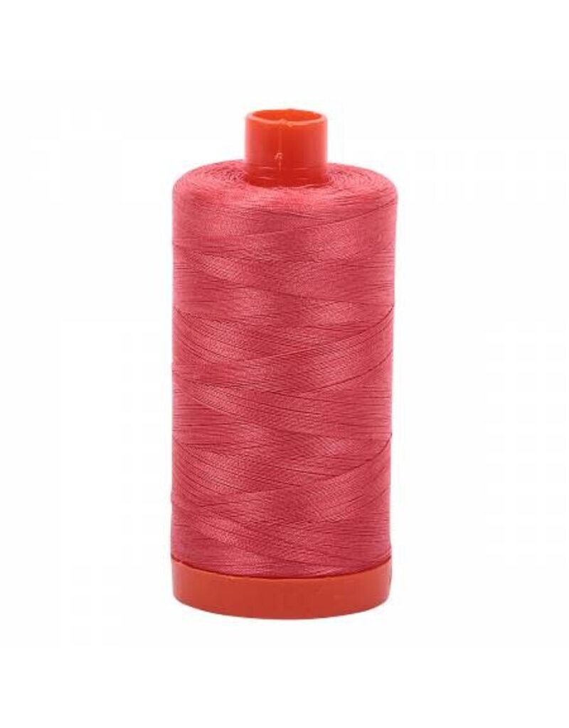 Aurifil Mako Cotton Thread Solid 50wt -  Medium Red (5002)