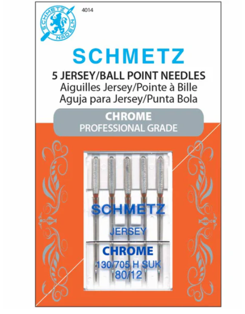 Schmetz Chrome Jersey needle 80/12 (ballpoint)