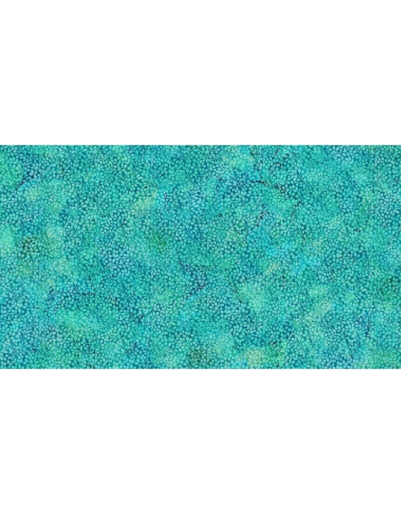 Northcott Dragonfly Dance Leaf Blender Teal- DP27506-64