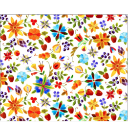 Elisabeth's Studio Woodland Delight-Large Floral White