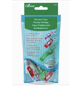 Clover Wonder Clips Variety Pack - 26 pc