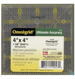 Omnigrid Omnigrid Ruler 4in x 4in With 1/8in Grid