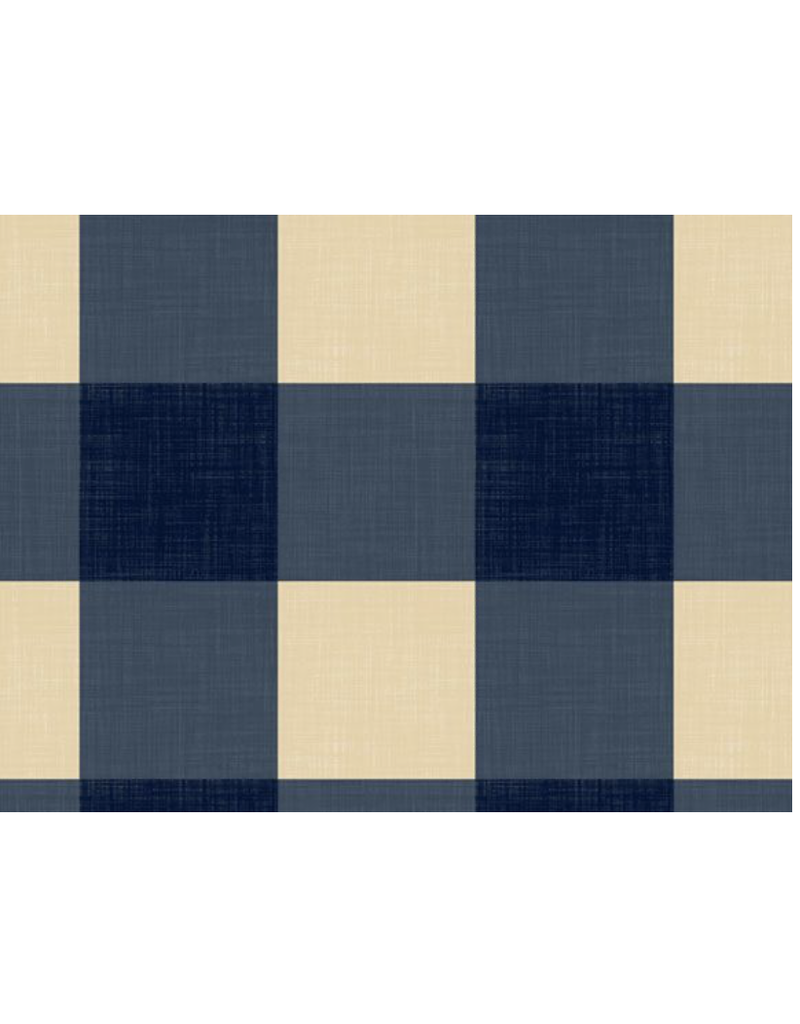 Marcus Fabrics Linen Closet Weaves - Navy