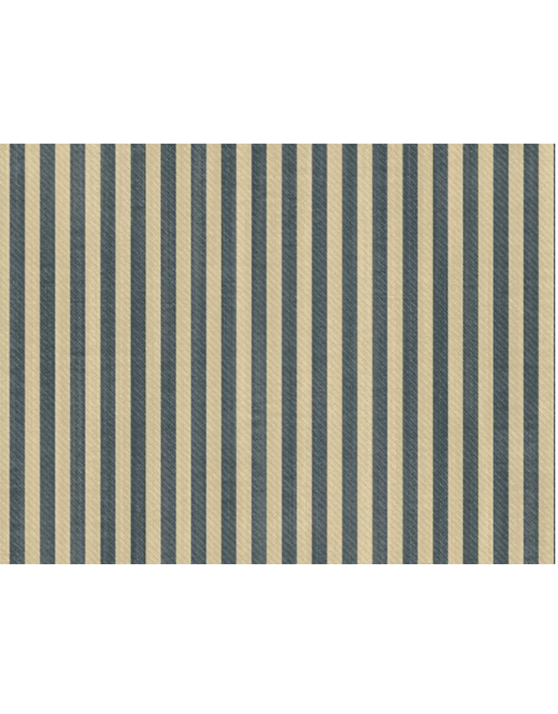 Marcus Fabrics Haberdashery Weaves Stripe - Blue