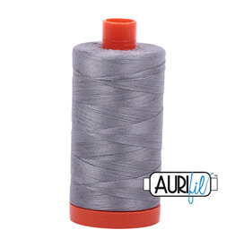 Aurifil Mako Cotton Thread Solid 50wt - Grey (2605)