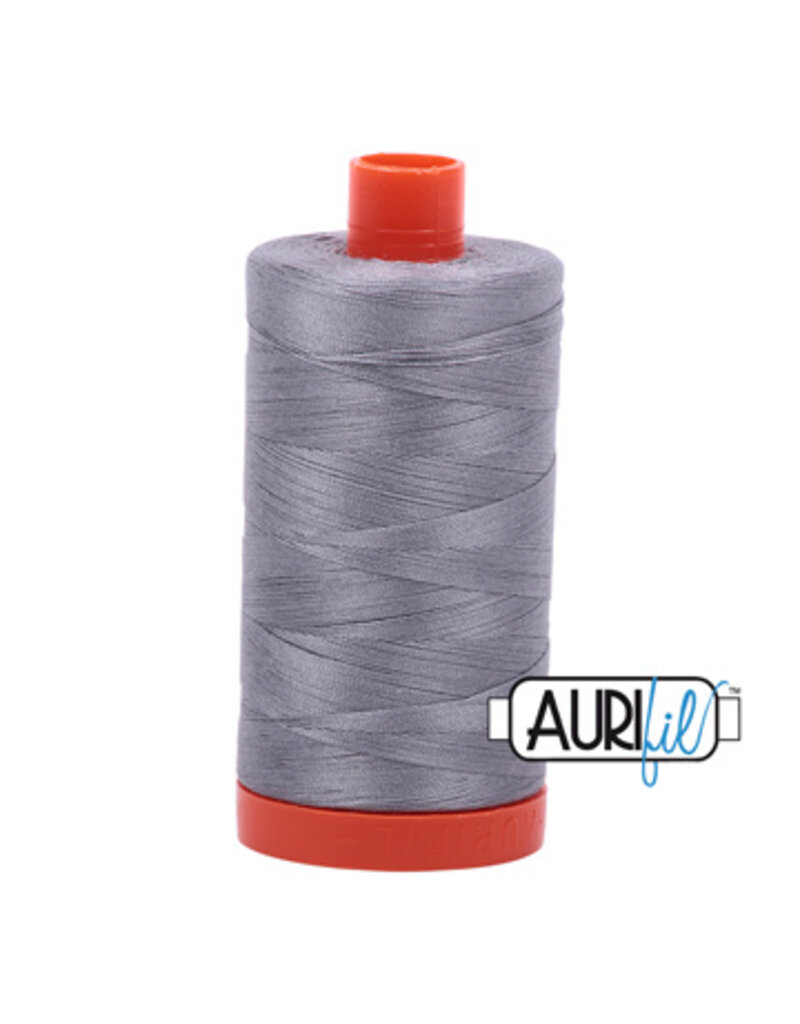 Aurifil Mako Cotton Thread Solid 50wt - Grey (2605)