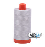 Aurifil Mako Cotton Thread Solid 50wt - Aluminum (2615)