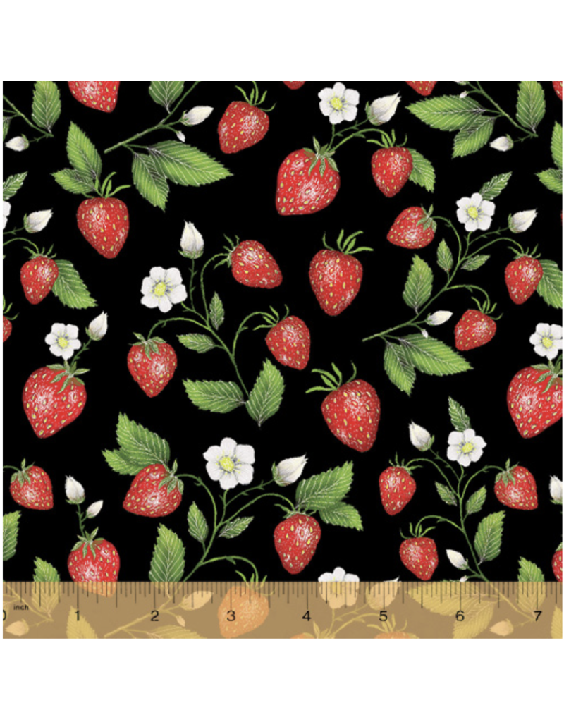 Windham Just Fruit - Strawberries  Black