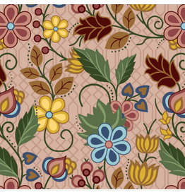 Native Floral - Dusty Pink  SG-0004