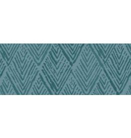 Camelot Fabrics Garden Seeds - Geo - Blue