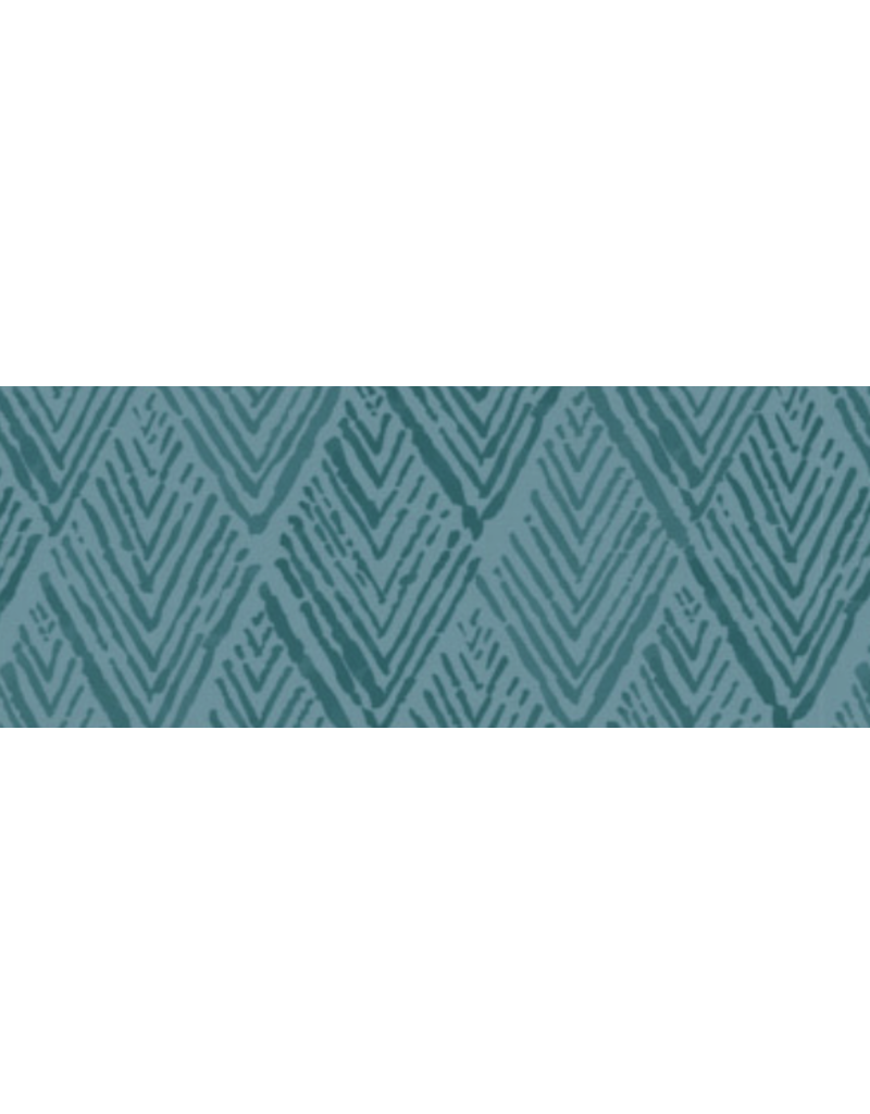 Camelot Fabrics Garden Seeds - Geo - Blue