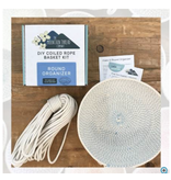 Coiled Rope Basket Kit Round Organizer