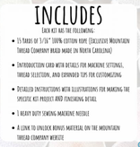 Coiled Rope Basket Kit Round Organizer